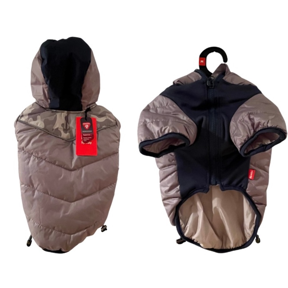Reddy Navy/Grey/Camo Primaloft Warmest Puffer